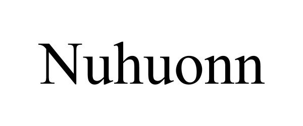 Trademark Logo NUHUONN
