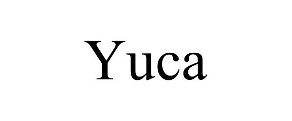 Trademark Logo YUCA