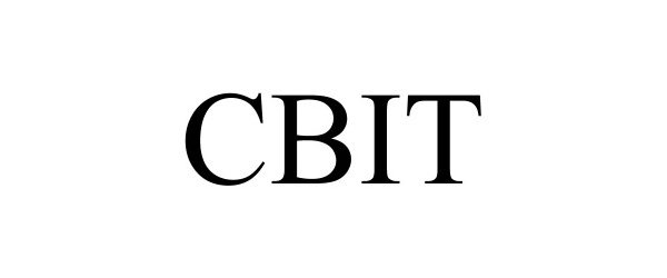 Trademark Logo CBIT