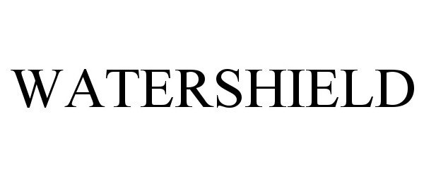 Trademark Logo WATERSHIELD