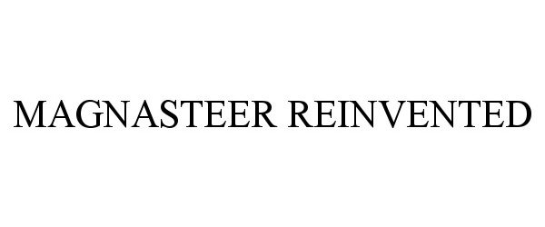Trademark Logo MAGNASTEER REINVENTED