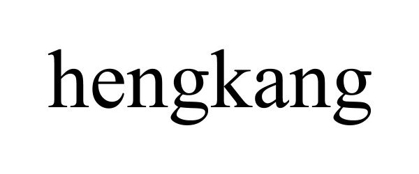 Trademark Logo HENGKANG
