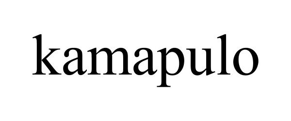 Trademark Logo KAMAPULO