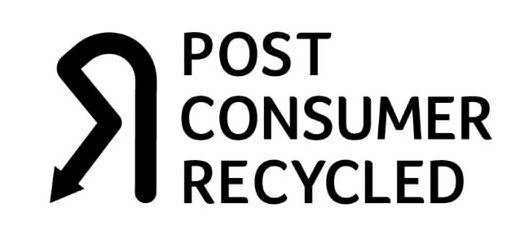 POST CONSUMER RECYCLED