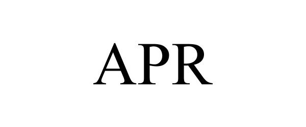 Trademark Logo APR