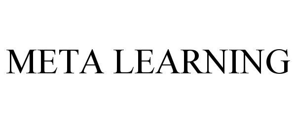 Trademark Logo META LEARNING