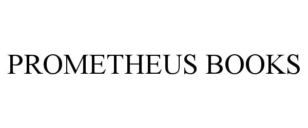 Trademark Logo PROMETHEUS BOOKS