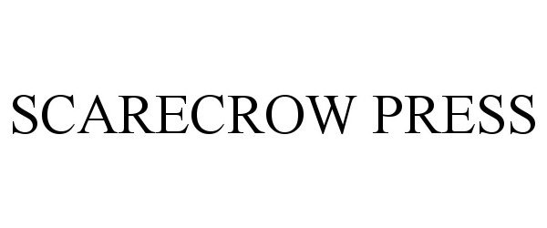 Trademark Logo SCARECROW PRESS