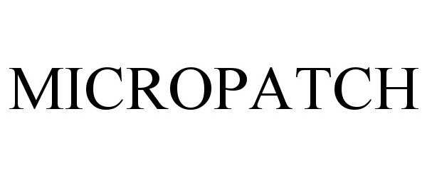 Trademark Logo MICROPATCH