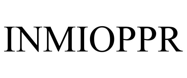 Trademark Logo INMIOPPR
