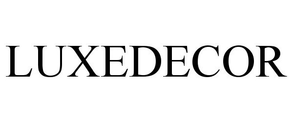 Trademark Logo LUXEDECOR