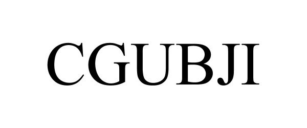  CGUBJI