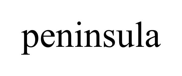 Trademark Logo PENINSULA