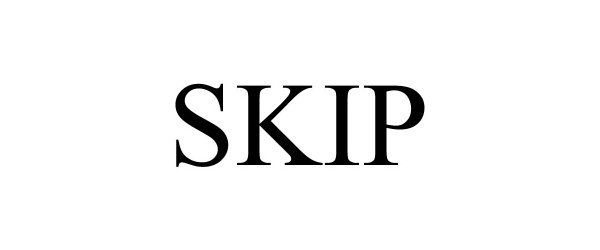 Trademark Logo SKIP