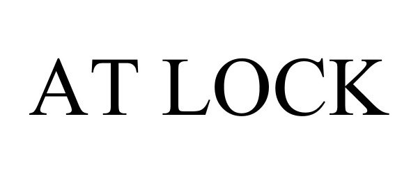 Trademark Logo AT LOCK