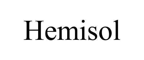 Trademark Logo HEMISOL