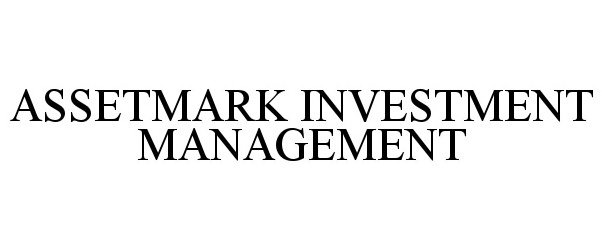 Trademark Logo ASSETMARK INVESTMENT MANAGEMENT