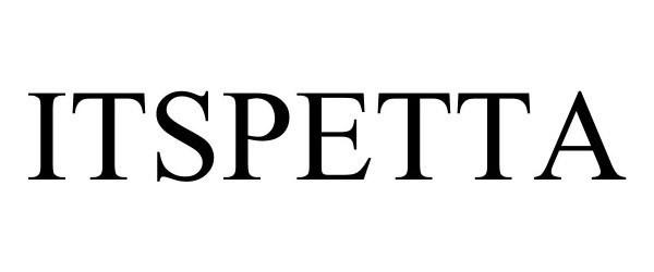 Trademark Logo ITSPETTA