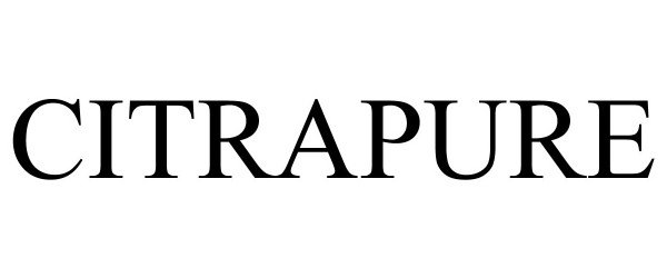 Trademark Logo CITRAPURE