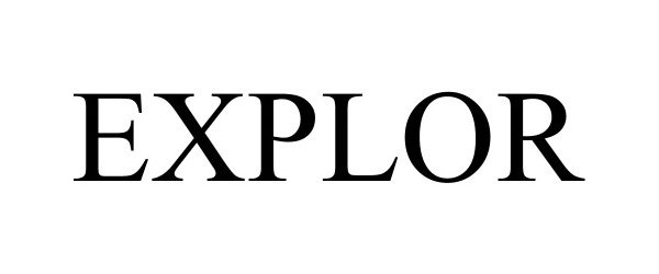 Trademark Logo EXPLOR