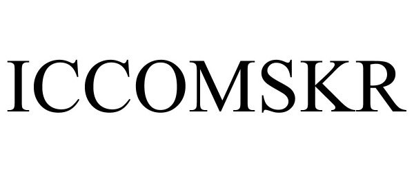 Trademark Logo ICCOMSKR