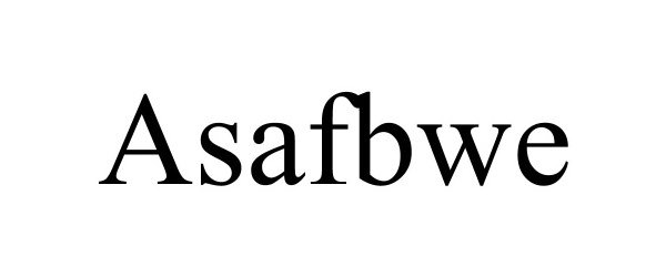  ASAFBWE