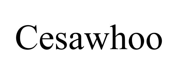 Trademark Logo CESAWHOO