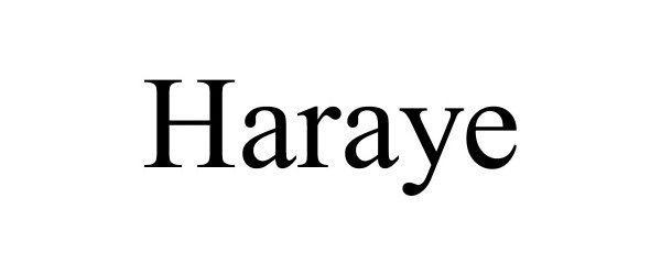  HARAYE