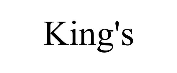 KING'S