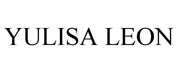 Trademark Logo YULISA LEON