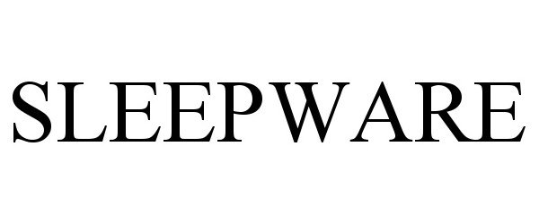 Trademark Logo SLEEPWARE