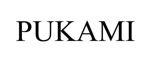 Trademark Logo PUKAMI