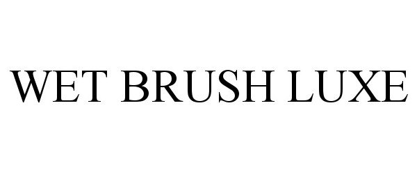  WET BRUSH LUXE