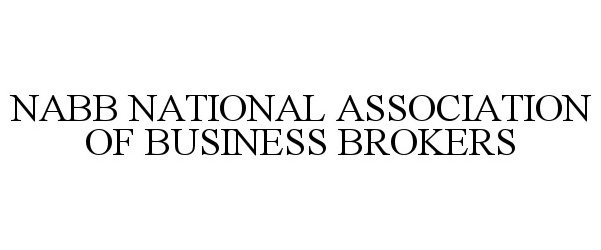 Trademark Logo NABB NATIONAL ASSOCIATION OF BUSINESS BROKERS
