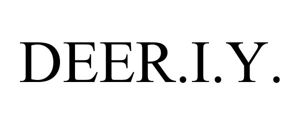 Trademark Logo DEER.I.Y.