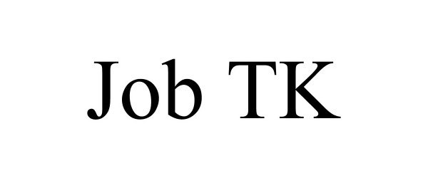 Trademark Logo JOB TK
