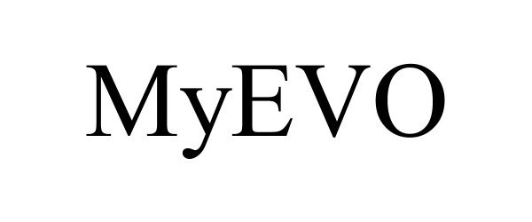 Trademark Logo MYEVO