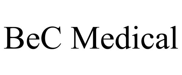 Trademark Logo BEC MEDICAL