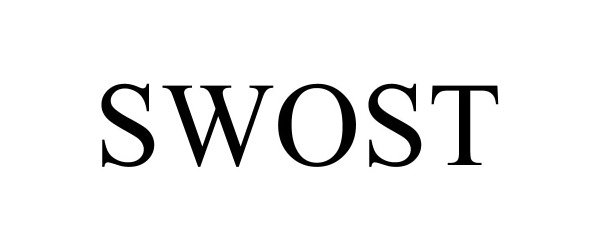 Trademark Logo SWOST