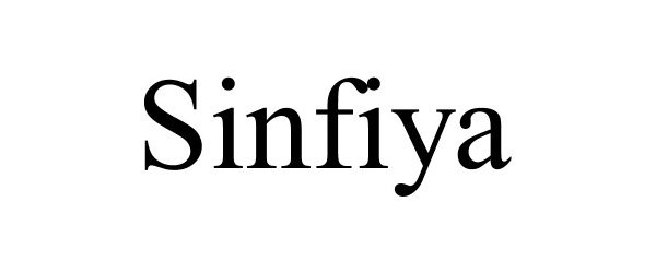 Trademark Logo SINFIYA