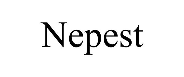 Trademark Logo NEPEST