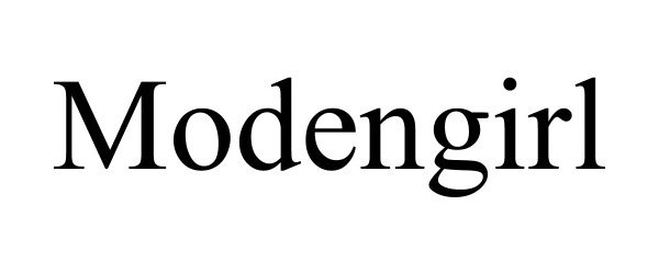Trademark Logo MODENGIRL