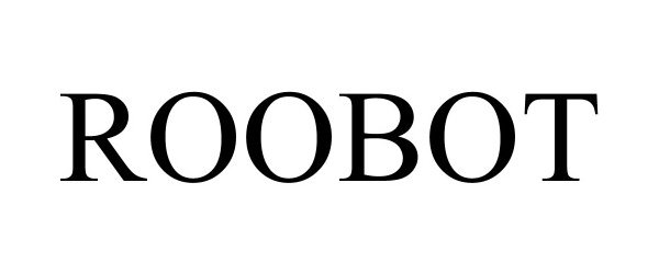 Trademark Logo ROOBOT