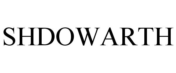 Trademark Logo SHDOWARTH