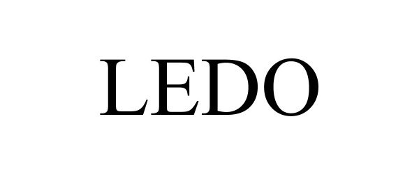 Trademark Logo LEDO