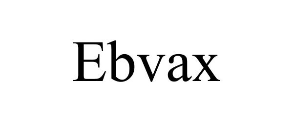 Trademark Logo EBVAX