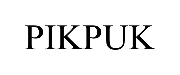 Trademark Logo PIKPUK