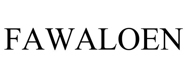 Trademark Logo FAWALOEN