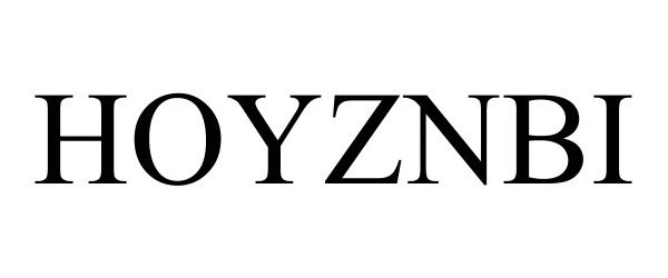 Trademark Logo HOYZNBI