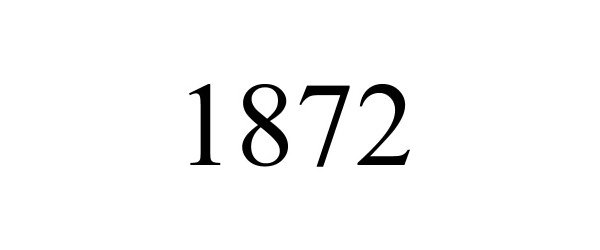 Trademark Logo 1872